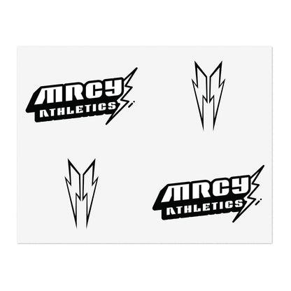 MRCY ATHLETICS "LOGO" STICKERS - VARIETY PACK