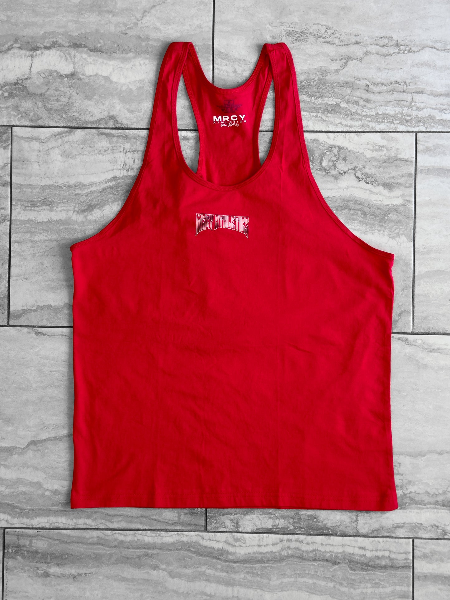 FITTED FERAL "SAVAGE" STRINGER- RED