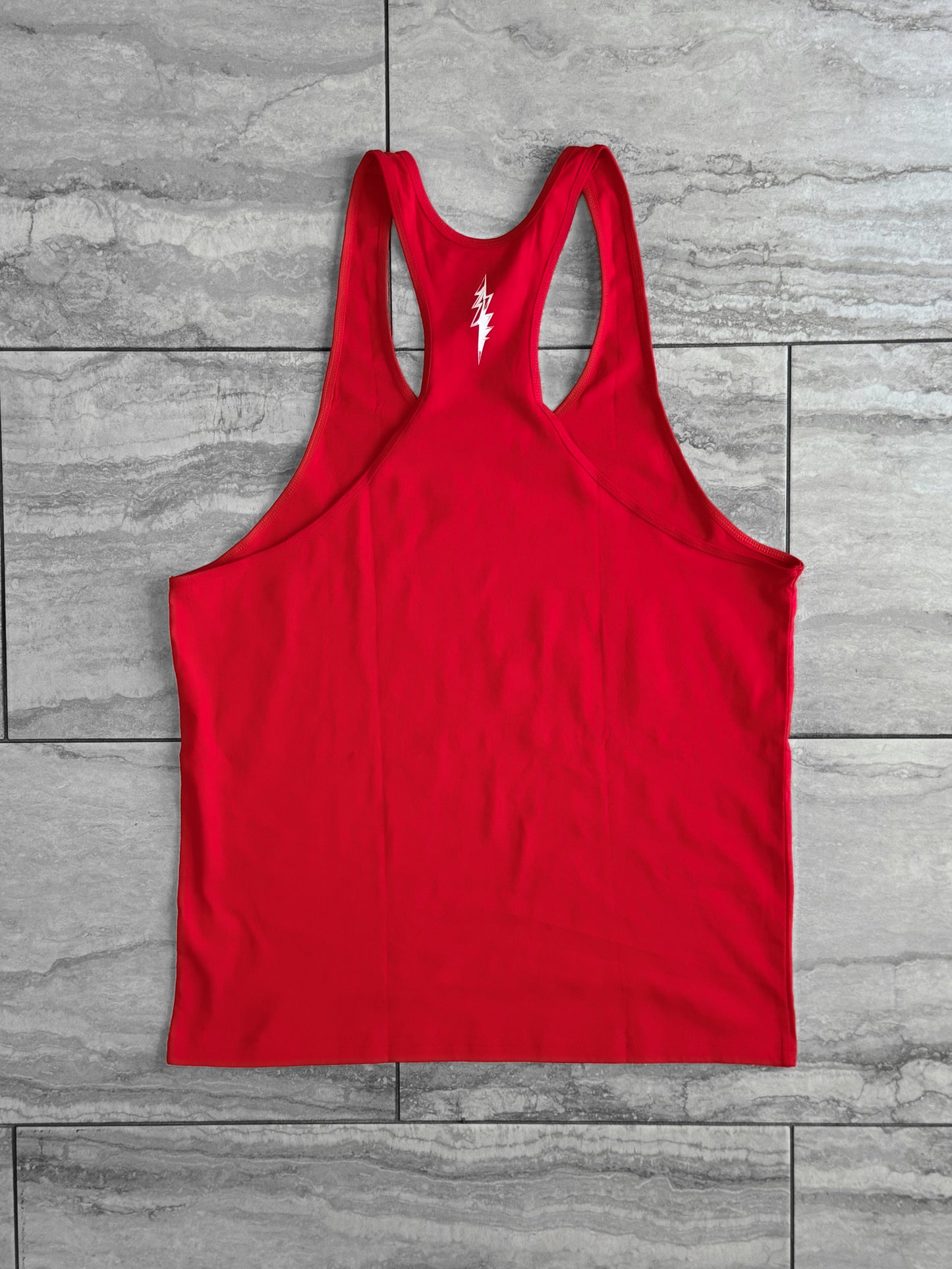 FITTED FERAL "SAVAGE" STRINGER- RED