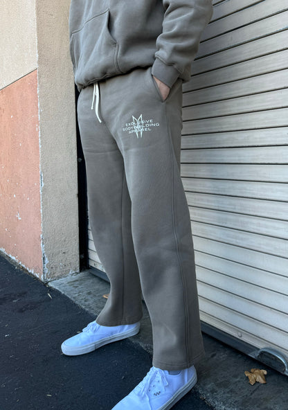 OVERSIZED "RA2" SWEATPANTS- BEIGE