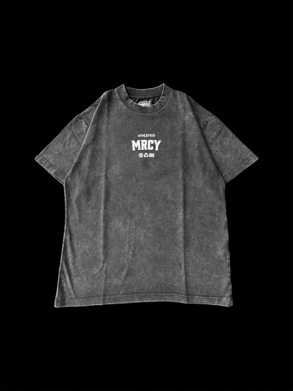 OVERSIZED MOTTO "MRCYWRLD" T-SHIRT