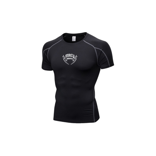 FITTED MOTTO "VAMPRESSION" COMPRESSION T-SHIRT