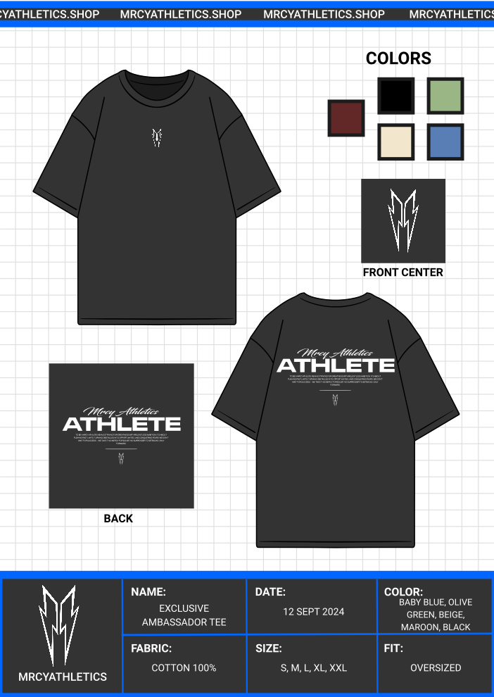 REGULAR FIT "ATHLETE EXCLUSIVE" T-SHIRT