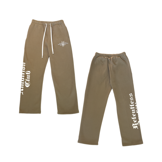 OVERSIZED "RA2" SWEATPANTS- BEIGE